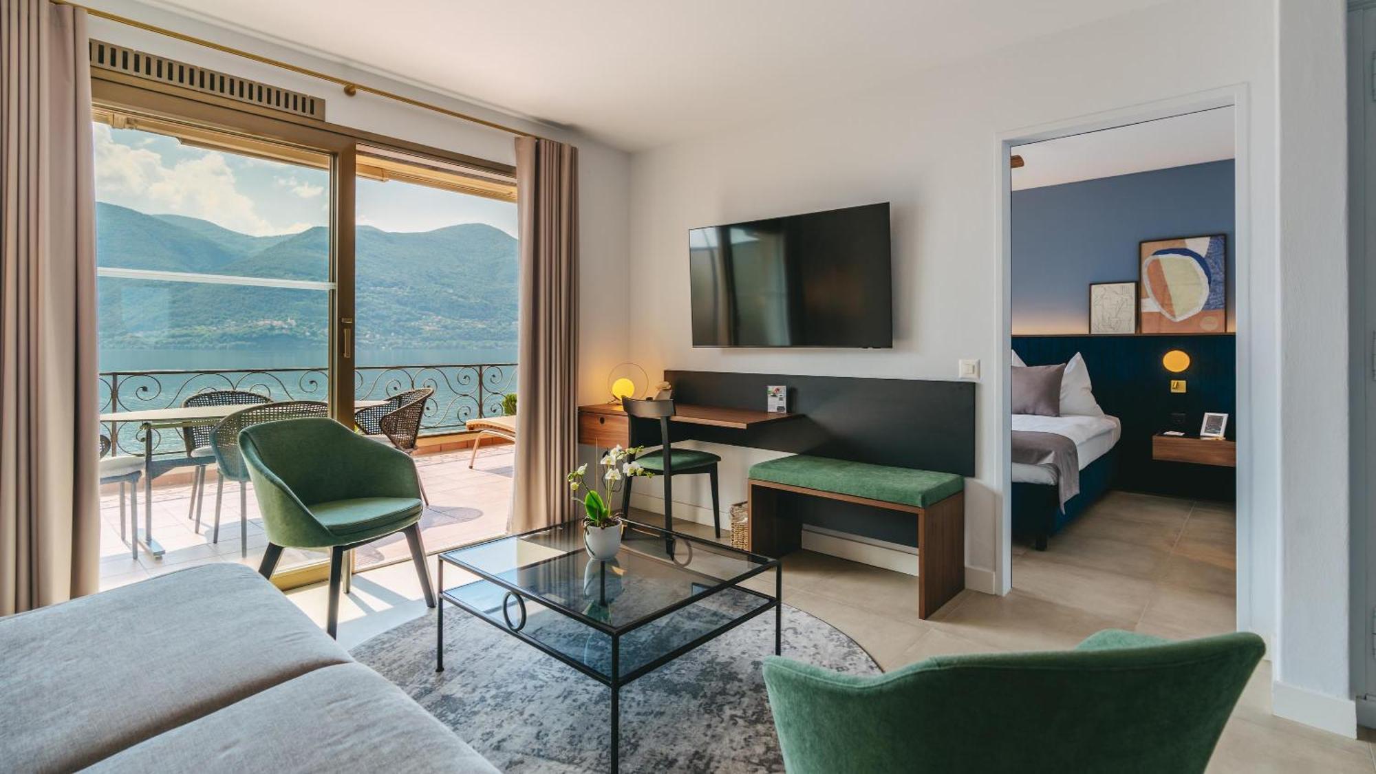 Boutique Hotel Sunstar Brissago Am Lago Maggiore Exterior foto